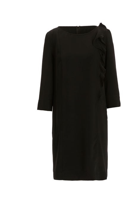 DRESS VOLANT DETAIL BLACK 1