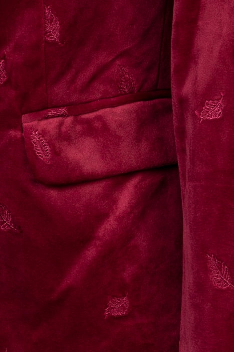 BLAZER BURGUNDY 2