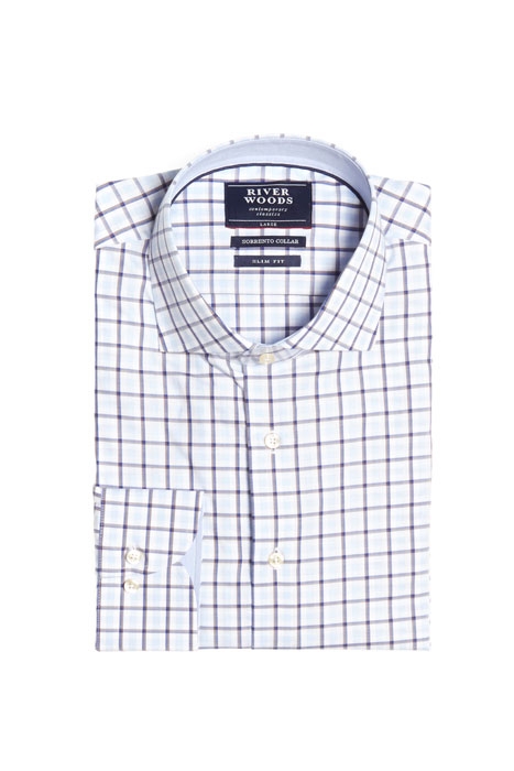 SLIM FIT SORRENTO SHIRT WHITE CLR 1