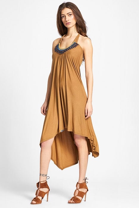 ELUANA DRESS OCRE 3