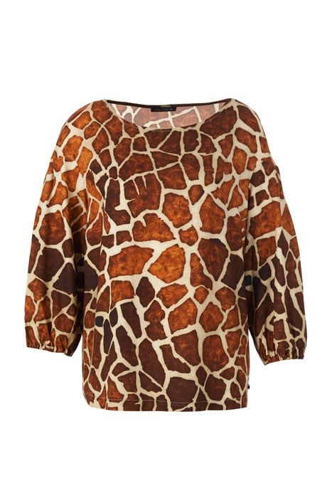 LOOSE SLEEVE SHIRT BROWN 1