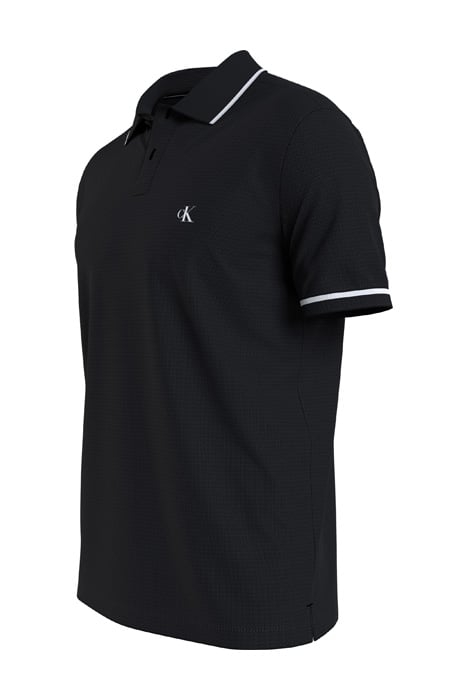 TIPPING SLIM POLO CK BLACK 3