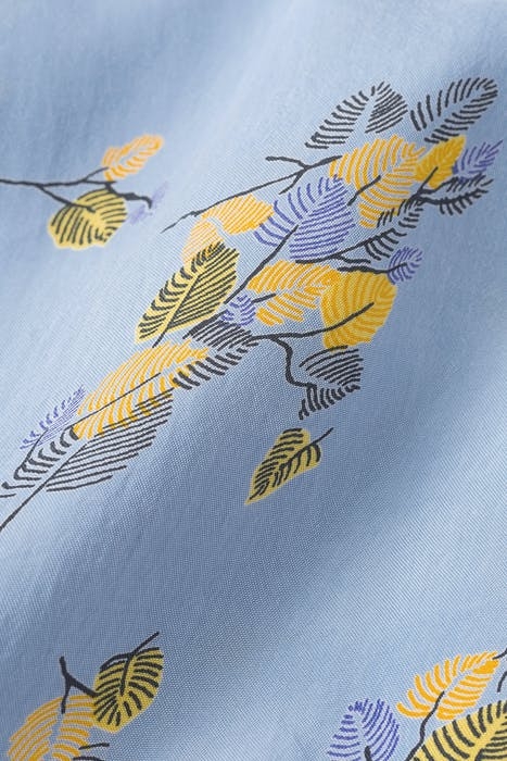 LONG PRINTED DRESS SERENITY BLUE 2