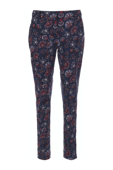 COTTON CHINO PANTS BLUE W90157 1