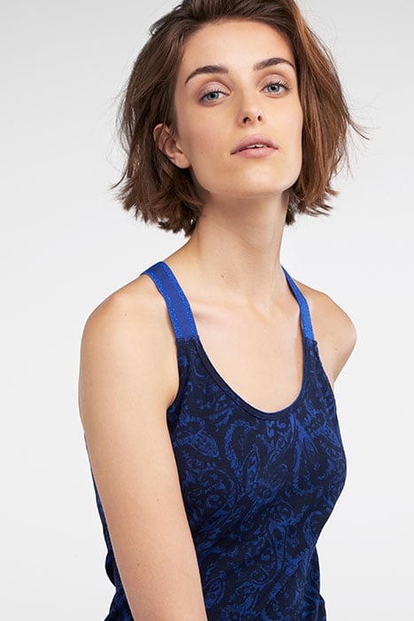 T-SHIRT SLEEVELESS MERLIN BLUE 3