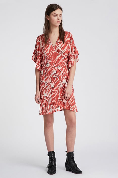 MARLOW KAZUNO DRESS RED 1