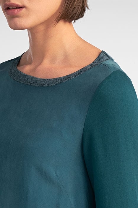 DRESS WOVEN MEDIUM EMERALD 5