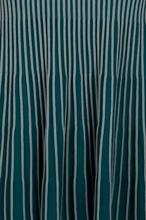 ADELE SWEATER SKIRT ORNATE TEAL AND BLUE 3