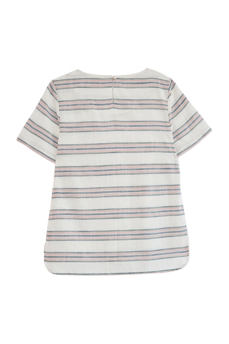 STRIPE TOP IVORY PRINT 2