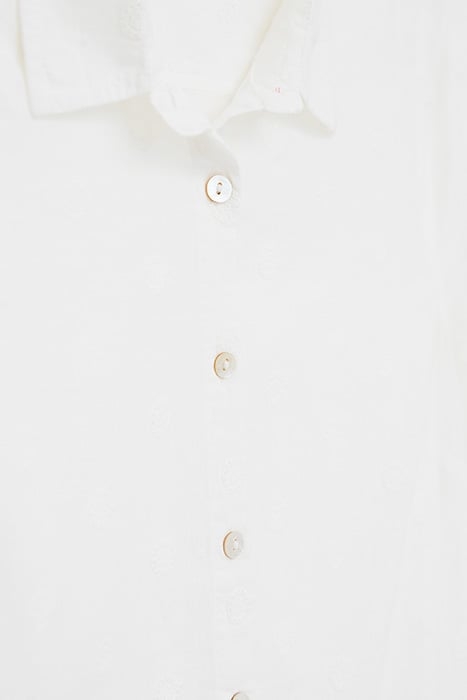 EMILY EMBROIDERED SHIRT PALE IVORY 6