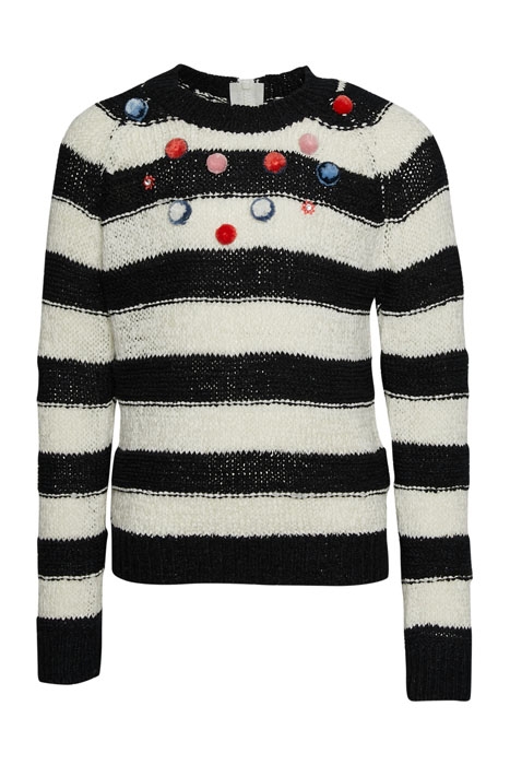 BASIC ROUND NECK SWEAT LS BLUE 1