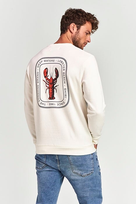 MEN SWEATER LOBSTER CREME WHITE 3