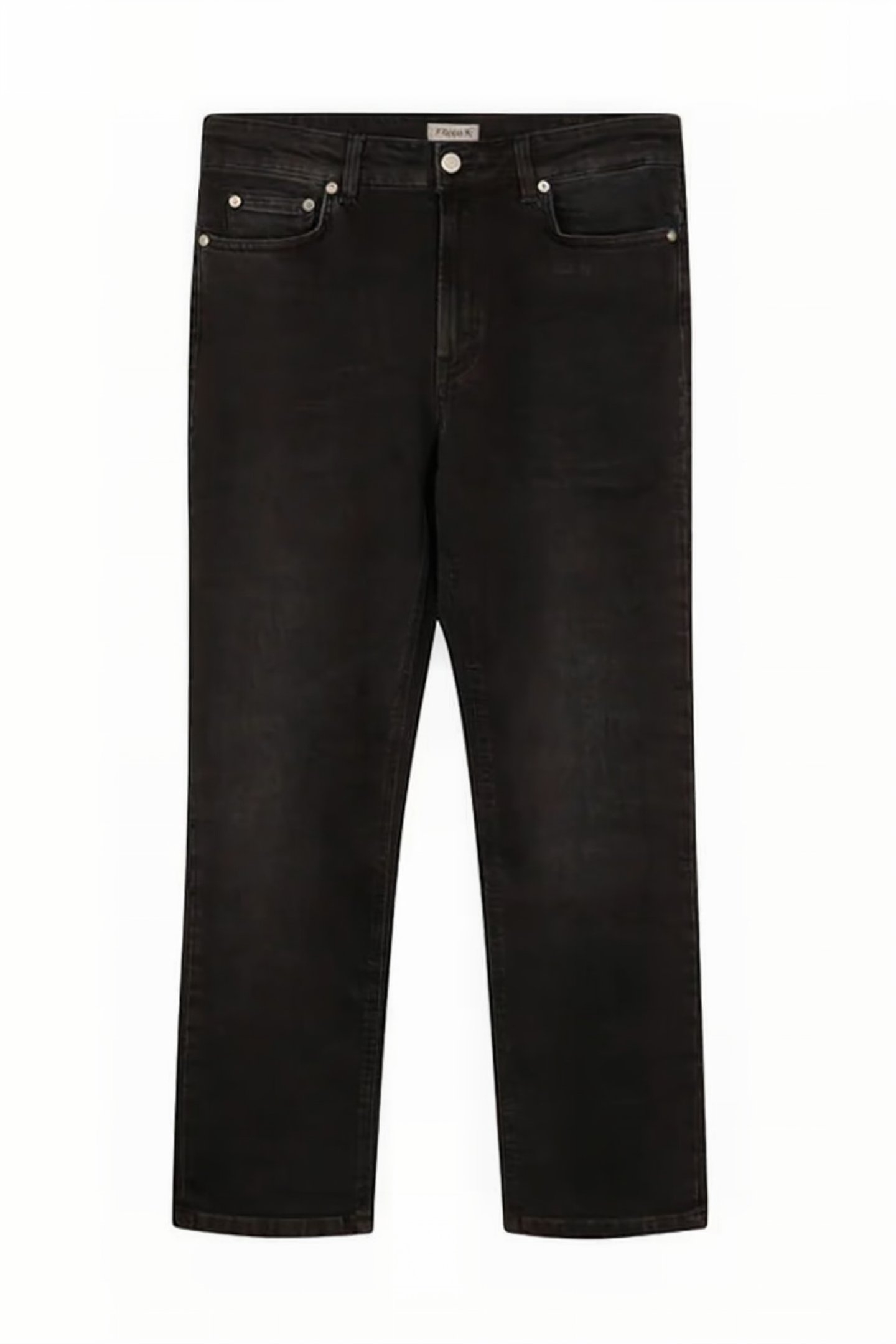 STELLA CROPPED BLACK DENIM BLACK 1