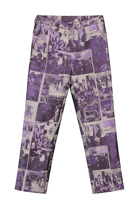 PURPLE COMIC JEZIP PANTS 4
