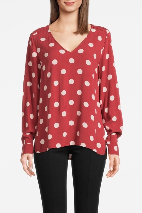 BLOUSES OTHER BRICK RED 1