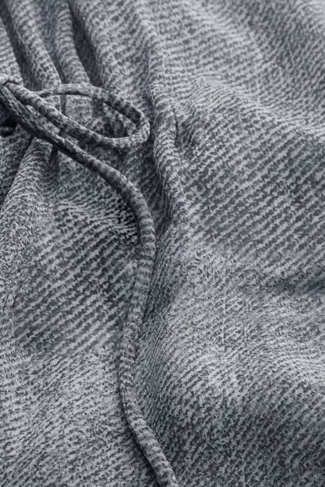BLOUSE WOVEN LONG SLEEVES BLUE GREY 5