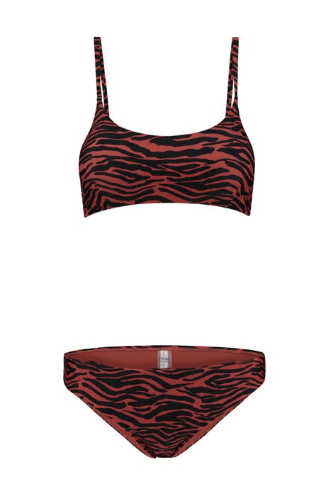 LADIES HAVANA LOU SCOOP TOP BIKINI BEACH OIL 5