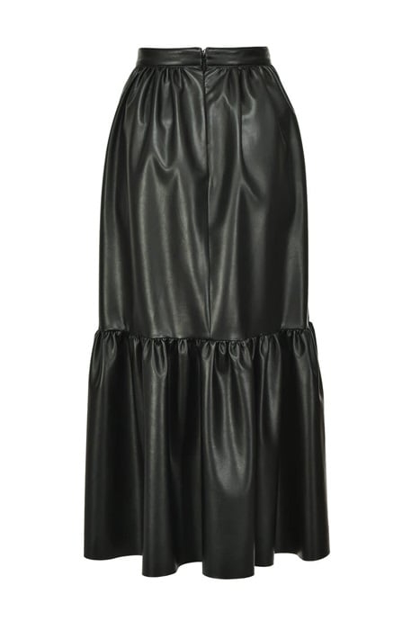 ASTERISMO 1 GONNA SIMILPELLE L BLACK 6