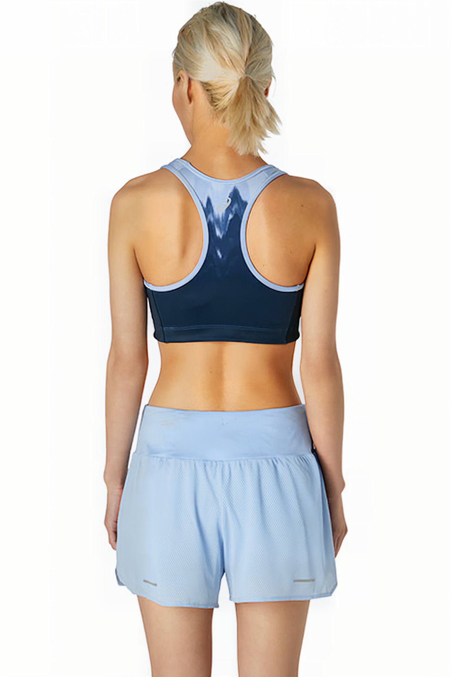 ASICS LOGO BRA KASANE MIST/FRENCH BLUE 2