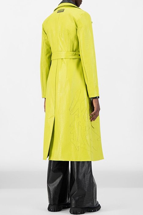 GREEN CROCO JEDOUN COAT 8