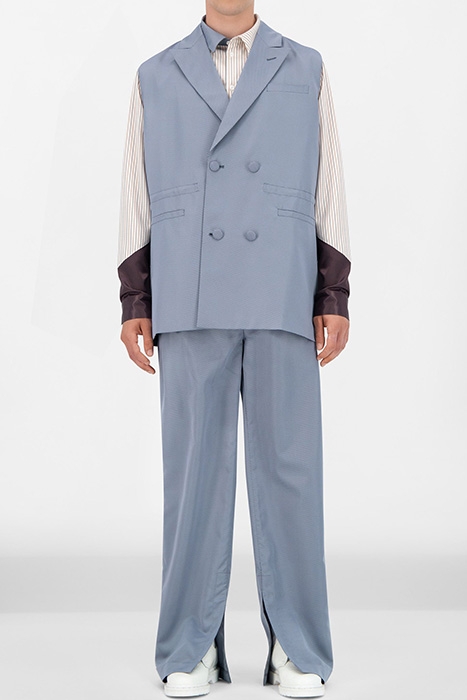 GREY JETHER VEST/BLUE 1