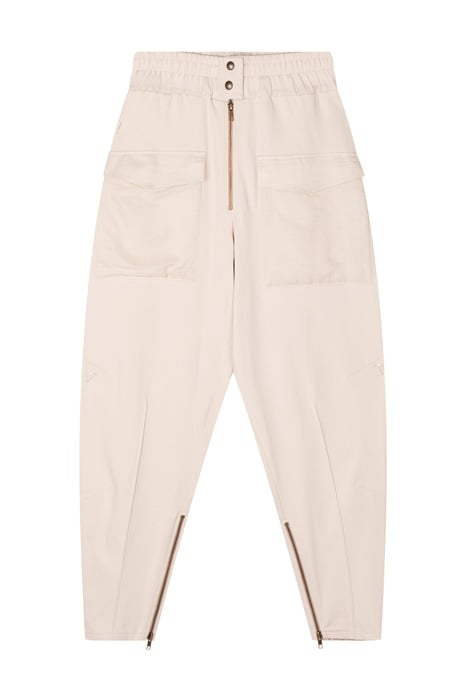 PAPERBAG PANTS LIGHT SAFARI 1