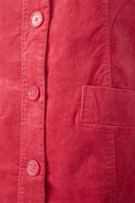 BROOK VELVET COAT PINK 3