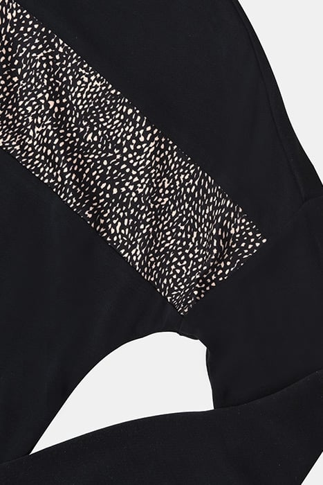 MIKKI SPRINKLE KNOT TOP BLACK/WHITE Jill & Mitch By Shoeby 3