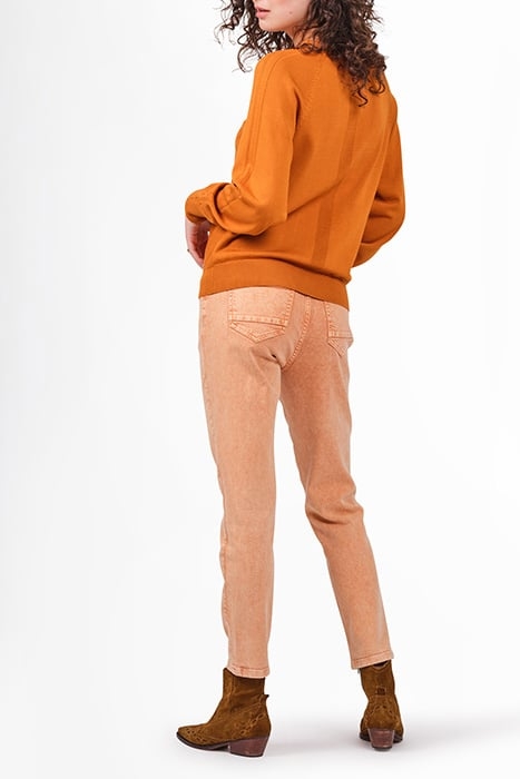 TROUSERS WOVEN LONG 24001730 HONEY GINGER 3