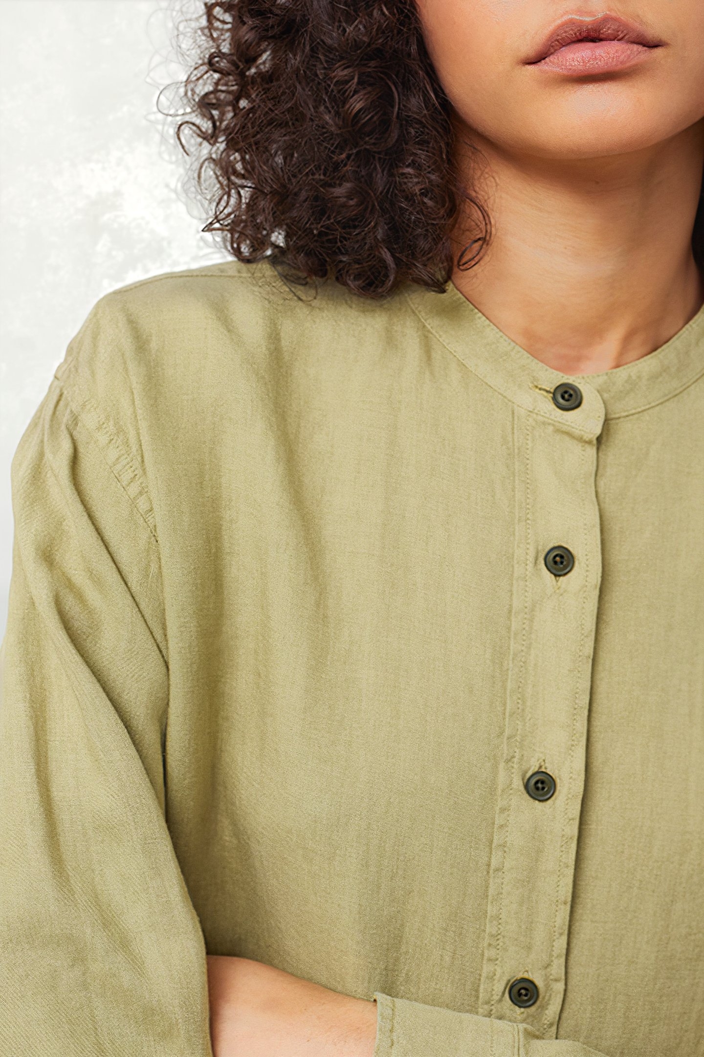 WOMEN'S DRESS GREEN BARK 6