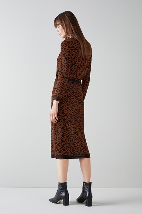 LEA MIDI SKIRT LEOPARD 2