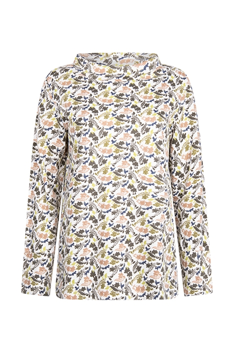 POPPY JERSEY TOP NATURAL PRINT 1