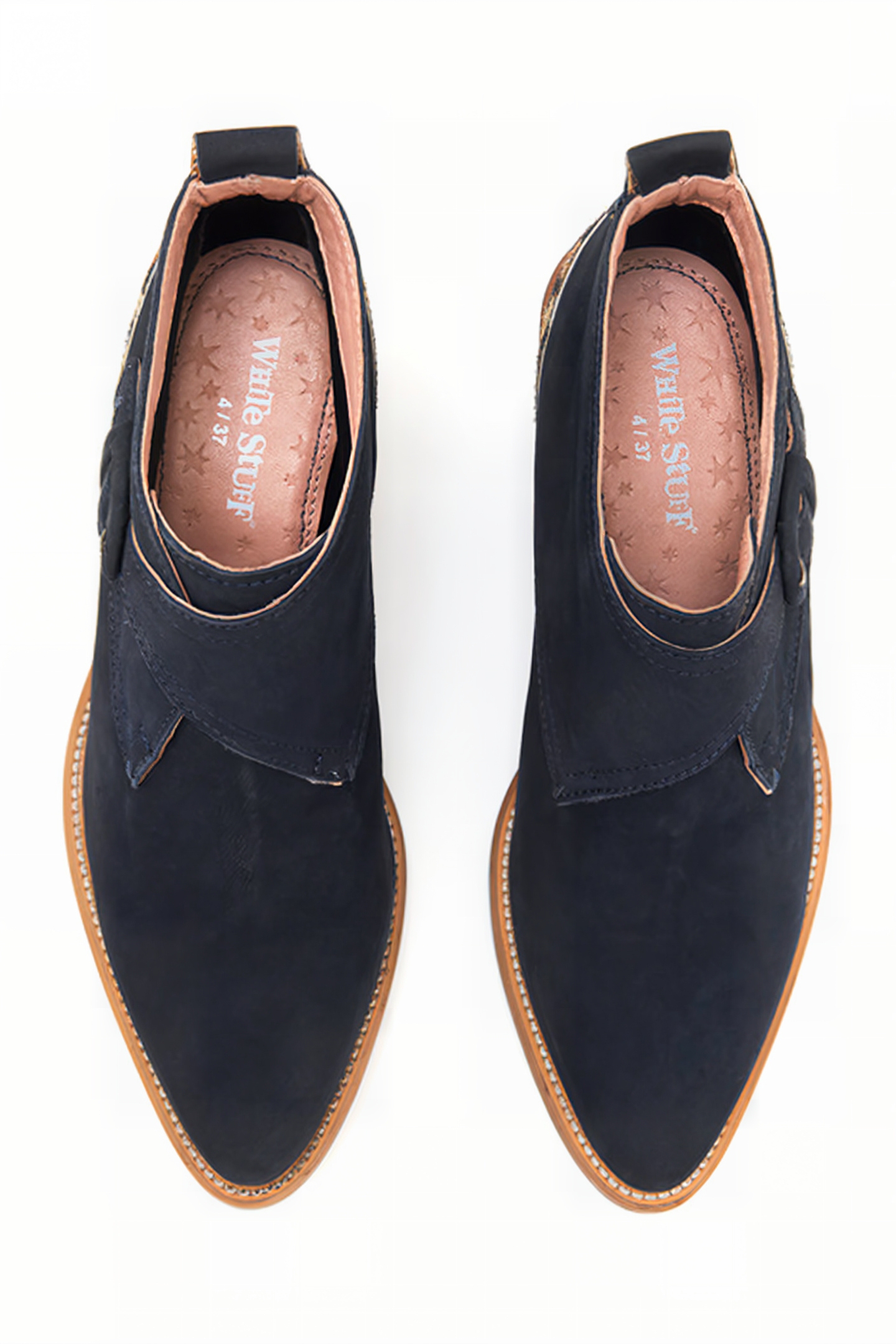 WESTERN MONK ANKLE BOOT DARK NAVY 3