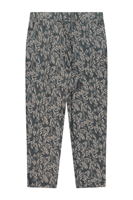 MAISON JERSEY PRINTED TROUSER GREY PRINT 2