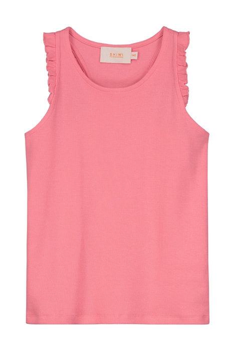 GIRLS LISBON SINGLET STRAWBERRY PINK 1