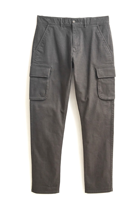 WALTON CARGO TROUSER WASHED BLACK 1