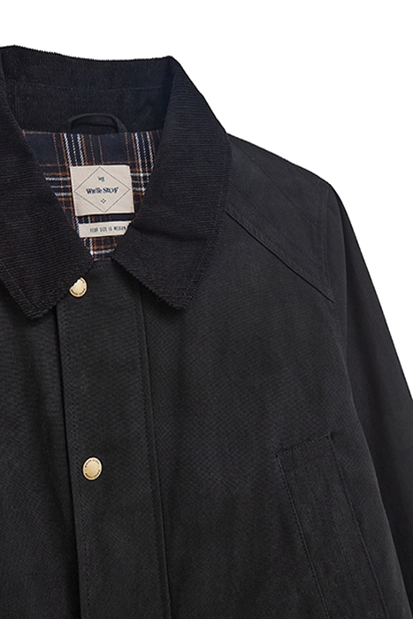 CHARNWOOD 4 POCKET JACKET WASHED BLACK 5