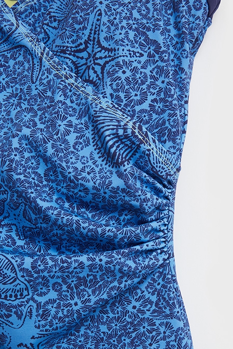 BAY WRAP TANKINI BLUE PR 5