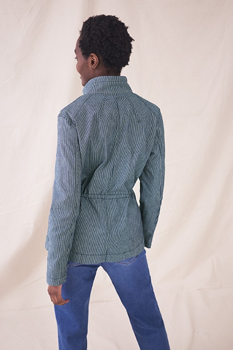 LAYLA STRIPE JACKET BLUE MULTI 3