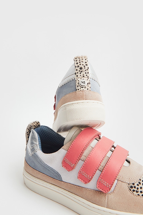 HOLLY VELCRO TRAINER WHITE 4