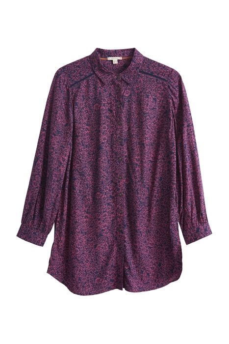 KENNEDY SHIRT TUNIC NAVY MULTI 1