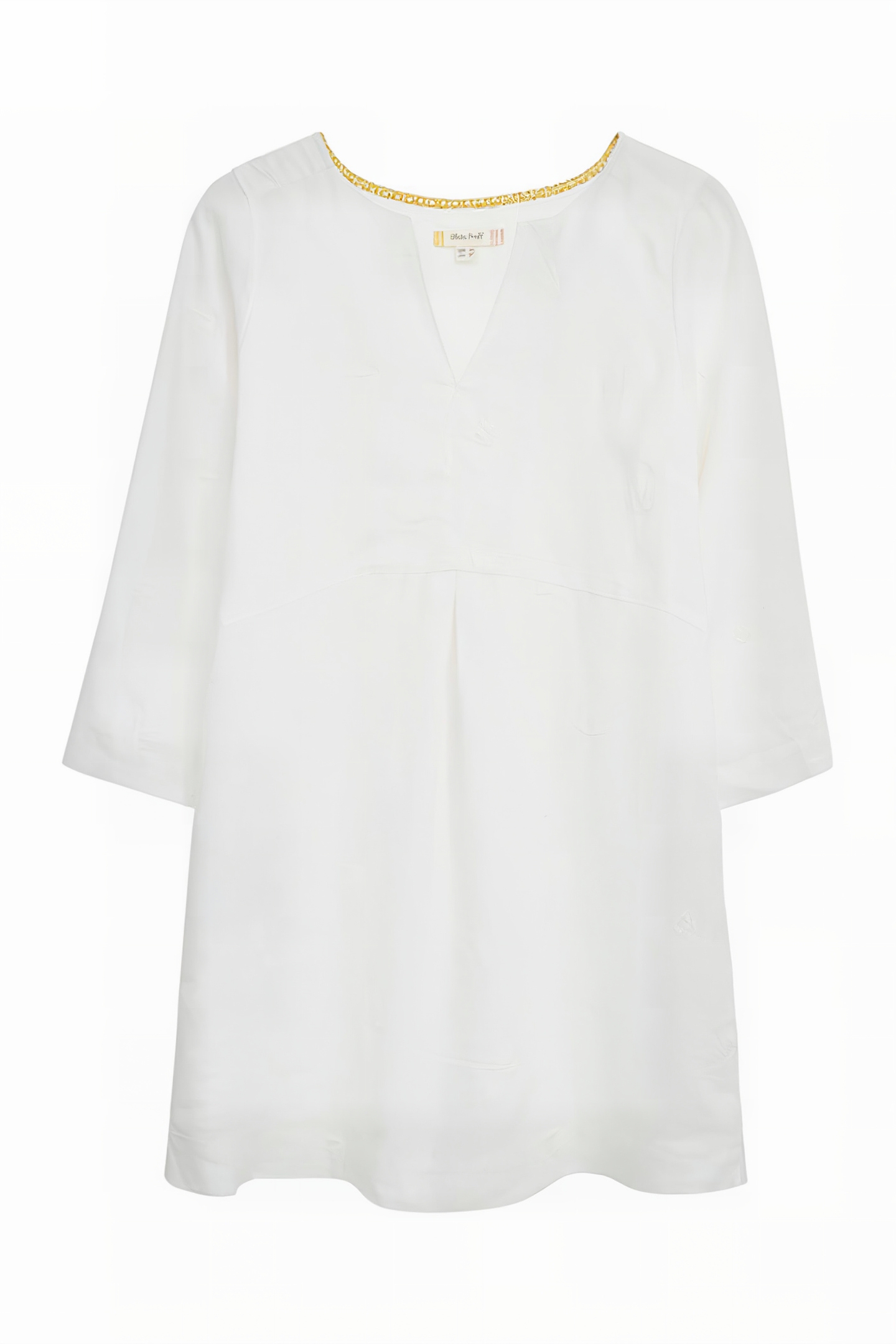 REMI LINEN TUNIC NATURAL WHITE 1
