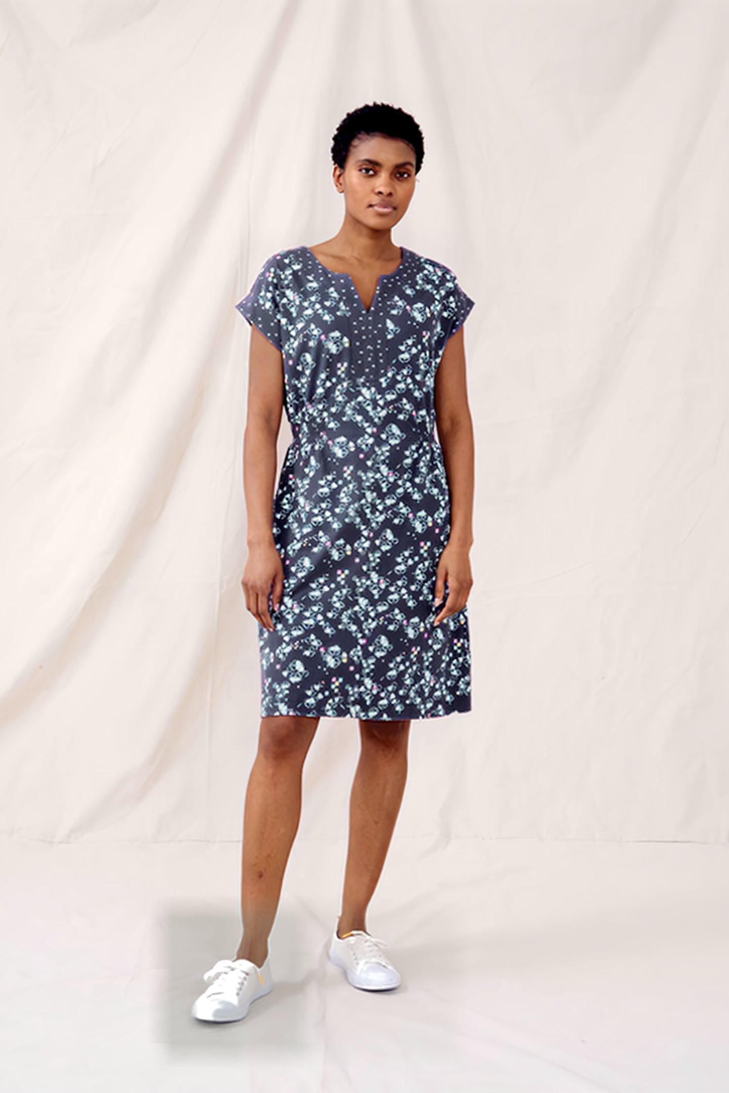 PENNY COTTON JERSEY DRE PURPLE 2