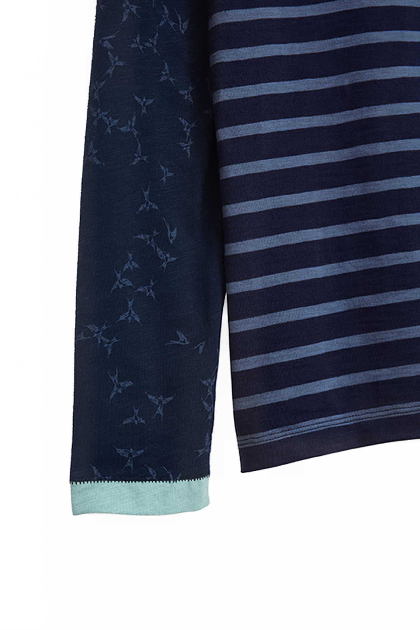 LS NELLY PRINT MIX TEE NAVY MULTI 4