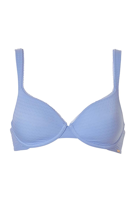 LI BRA T-SHIRT LINDSEY ZIGZAG ICY BLUE 1