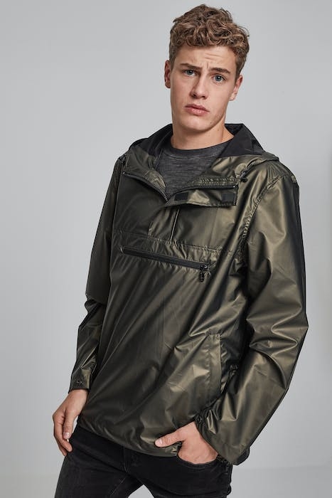 LIGHT PULL OVER JACKET OLIVE 2