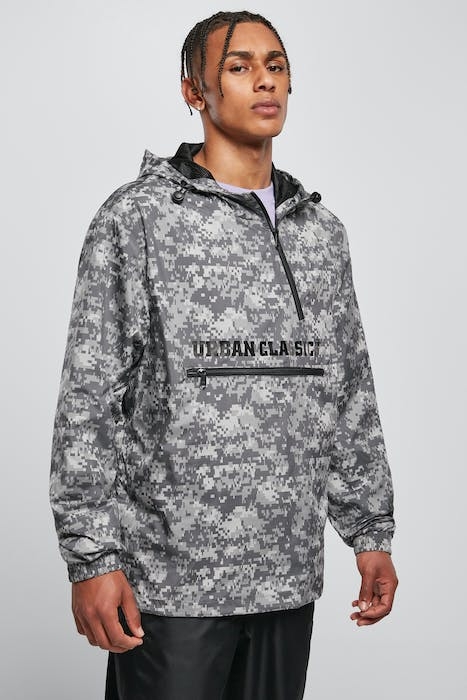 COMMUTER PULL OVER JACKET DARK DIGITAL CAMO 2