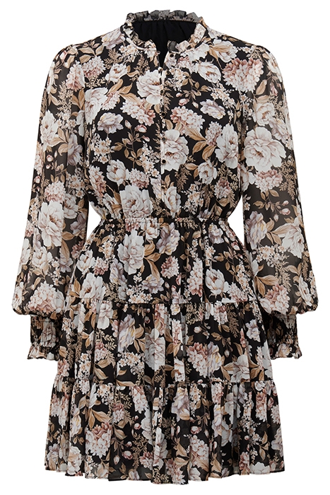 HUNTER TIERED SKATER DRESS BLACKBURN FLORAL 6