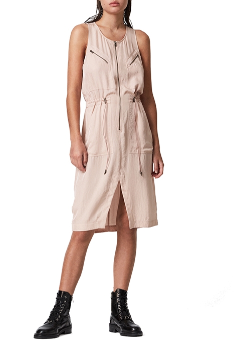 VOLA DRESS MUTED PINK 2