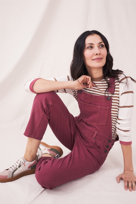 ISABELLE DUNGAREE  PINK 2